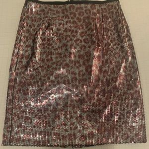 Vintage Sexy sequined Nannette Lepore pencil skirt sz 2